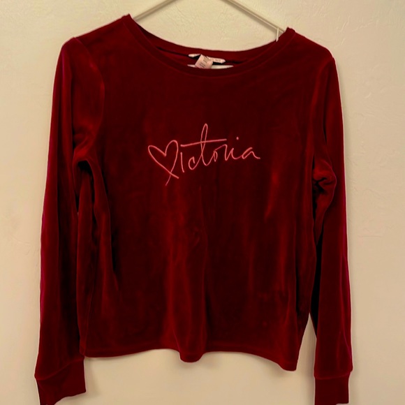 Victoria secret women size small long sleeve open back top - Picture 1 of 12